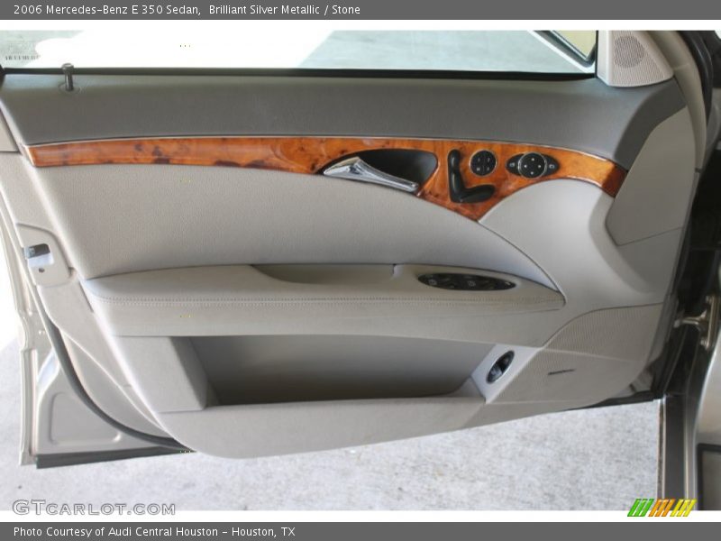 Brilliant Silver Metallic / Stone 2006 Mercedes-Benz E 350 Sedan