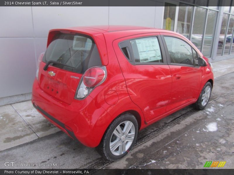 Salsa / Silver/Silver 2014 Chevrolet Spark LT