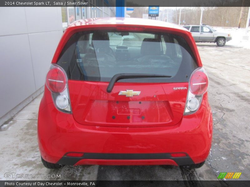 Salsa / Silver/Silver 2014 Chevrolet Spark LT