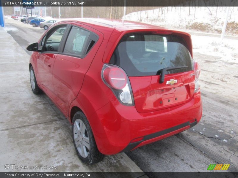 Salsa / Silver/Silver 2014 Chevrolet Spark LT