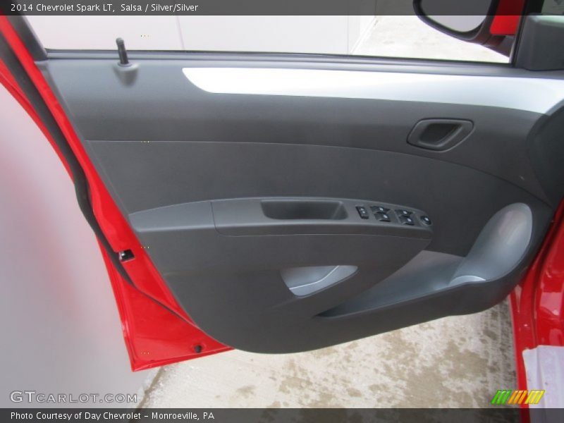 Salsa / Silver/Silver 2014 Chevrolet Spark LT