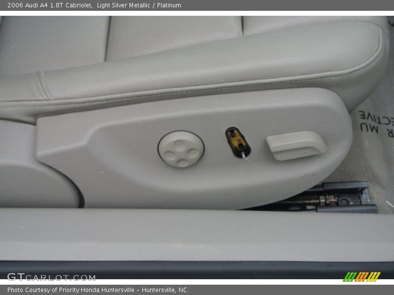Light Silver Metallic / Platinum 2006 Audi A4 1.8T Cabriolet