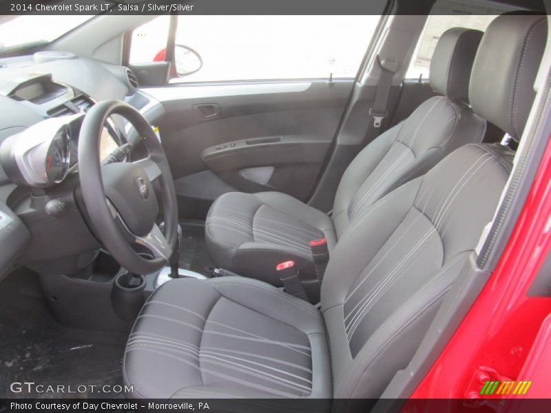 Salsa / Silver/Silver 2014 Chevrolet Spark LT