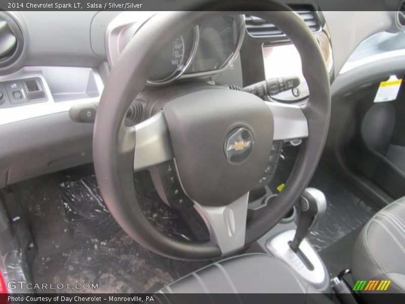 Salsa / Silver/Silver 2014 Chevrolet Spark LT
