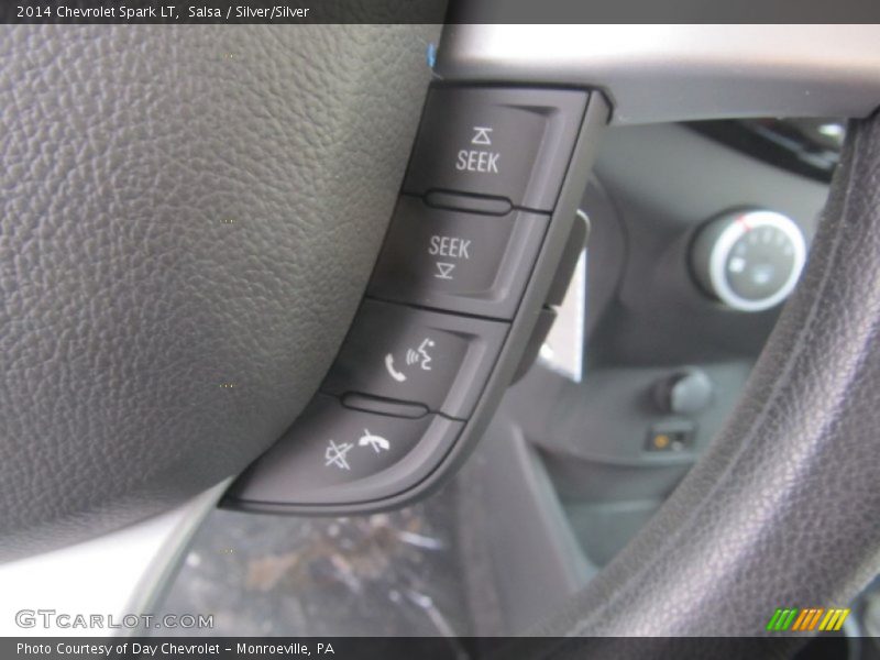 Salsa / Silver/Silver 2014 Chevrolet Spark LT