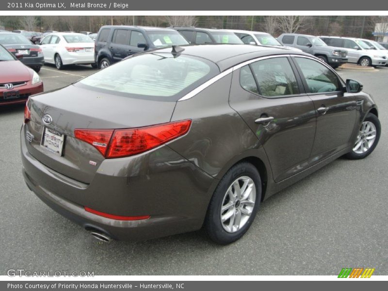 Metal Bronze / Beige 2011 Kia Optima LX