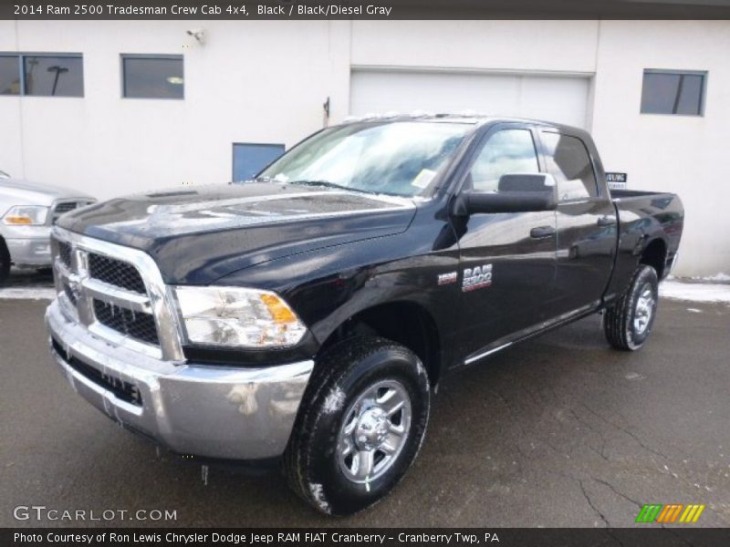 Black / Black/Diesel Gray 2014 Ram 2500 Tradesman Crew Cab 4x4