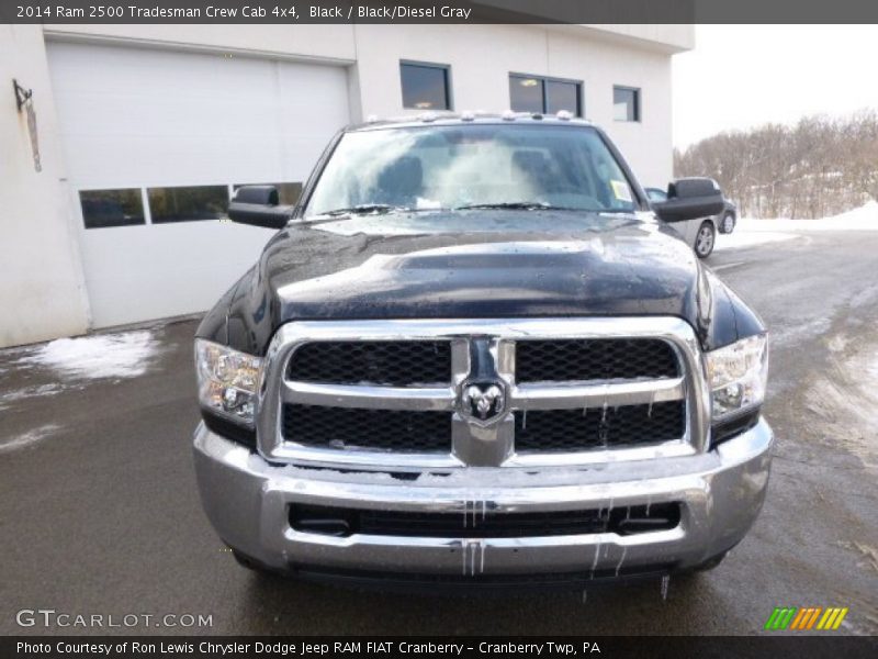Black / Black/Diesel Gray 2014 Ram 2500 Tradesman Crew Cab 4x4