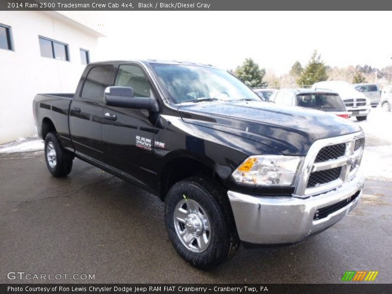 Black / Black/Diesel Gray 2014 Ram 2500 Tradesman Crew Cab 4x4