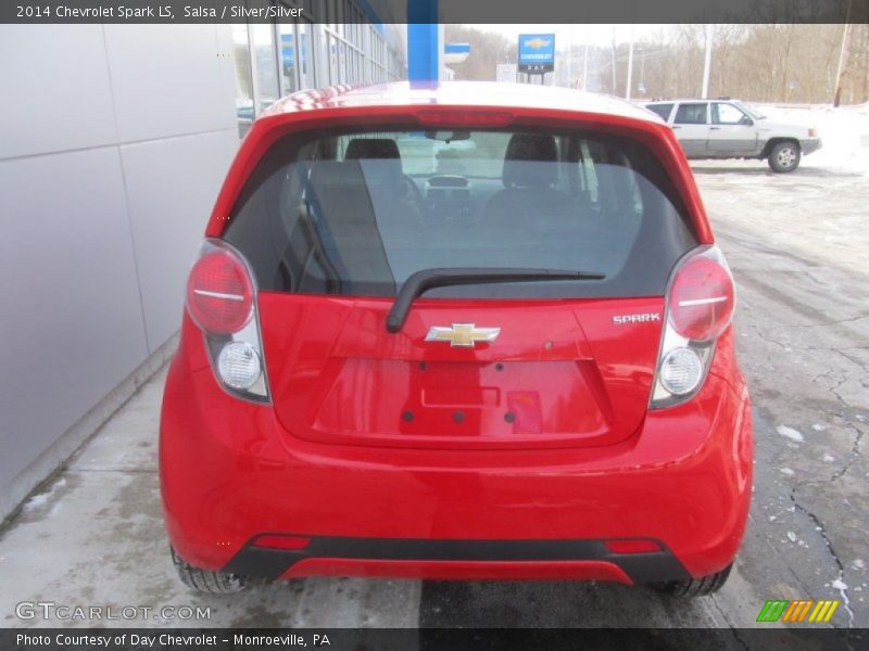 Salsa / Silver/Silver 2014 Chevrolet Spark LS