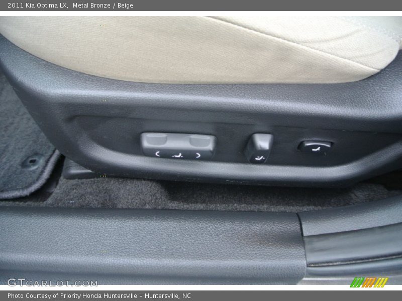 Metal Bronze / Beige 2011 Kia Optima LX