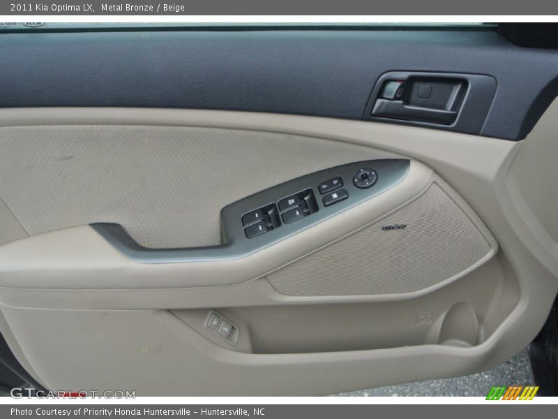 Metal Bronze / Beige 2011 Kia Optima LX