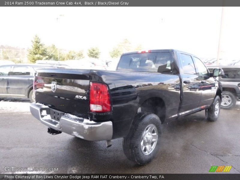 Black / Black/Diesel Gray 2014 Ram 2500 Tradesman Crew Cab 4x4