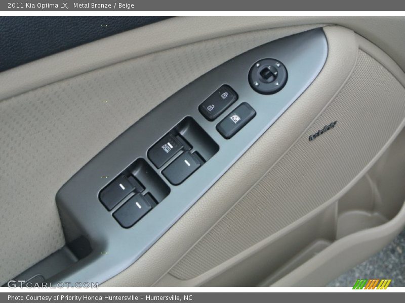 Metal Bronze / Beige 2011 Kia Optima LX