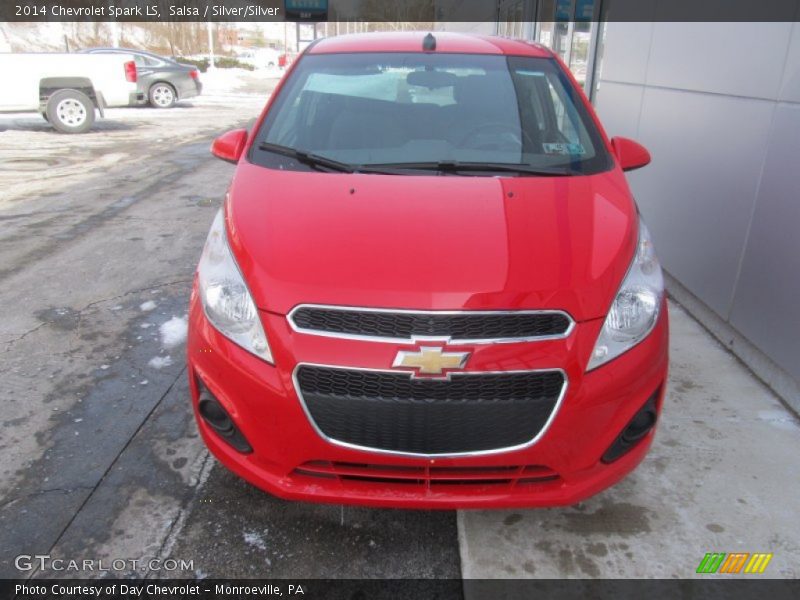 Salsa / Silver/Silver 2014 Chevrolet Spark LS