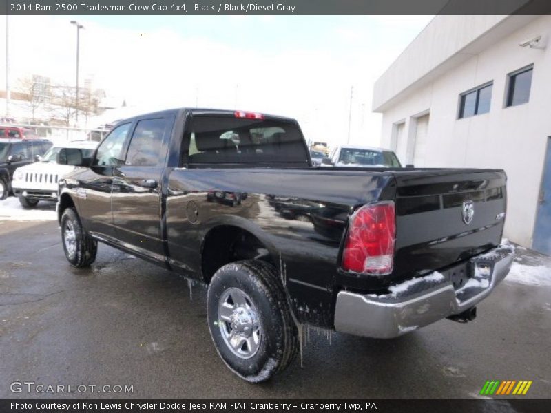 Black / Black/Diesel Gray 2014 Ram 2500 Tradesman Crew Cab 4x4