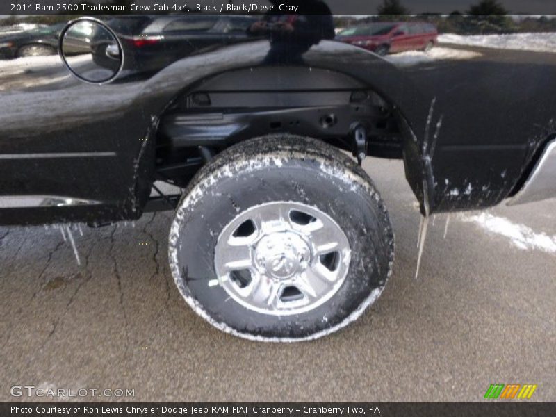 Black / Black/Diesel Gray 2014 Ram 2500 Tradesman Crew Cab 4x4