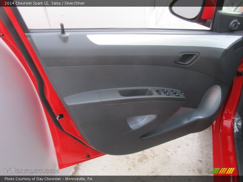 Salsa / Silver/Silver 2014 Chevrolet Spark LS