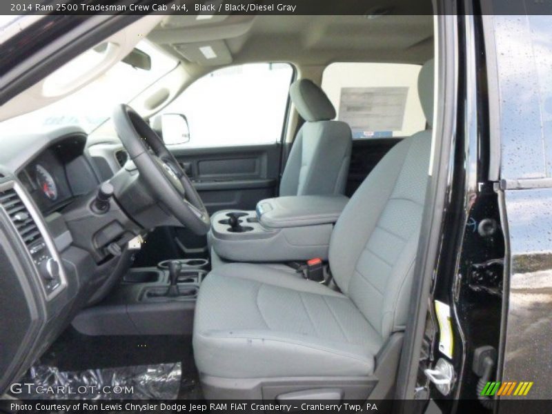 Black / Black/Diesel Gray 2014 Ram 2500 Tradesman Crew Cab 4x4