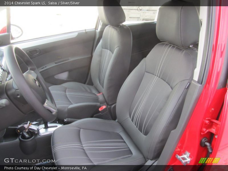 Salsa / Silver/Silver 2014 Chevrolet Spark LS
