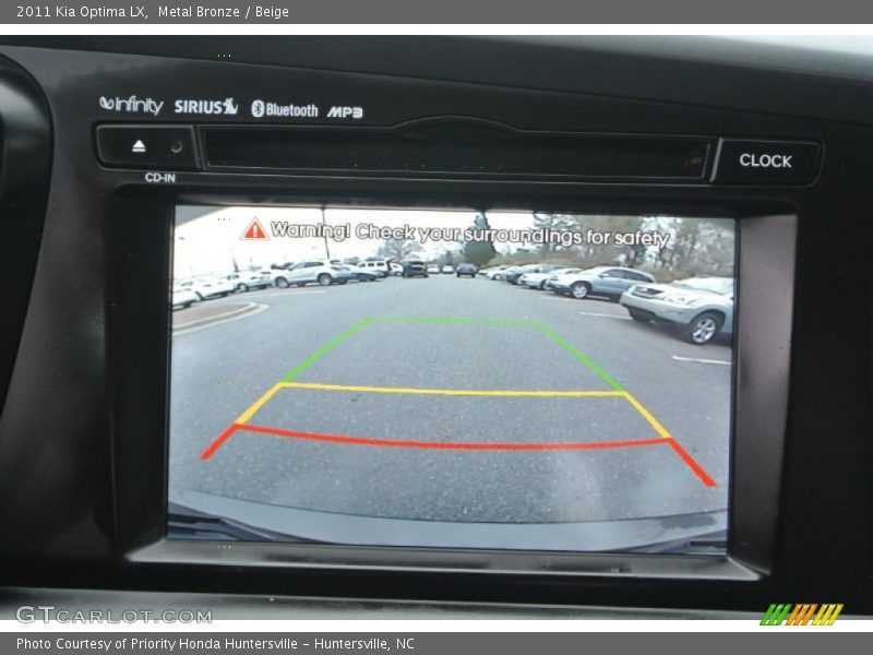 Metal Bronze / Beige 2011 Kia Optima LX