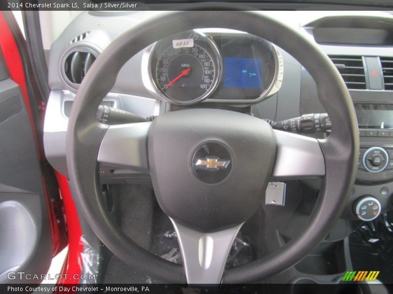 Salsa / Silver/Silver 2014 Chevrolet Spark LS