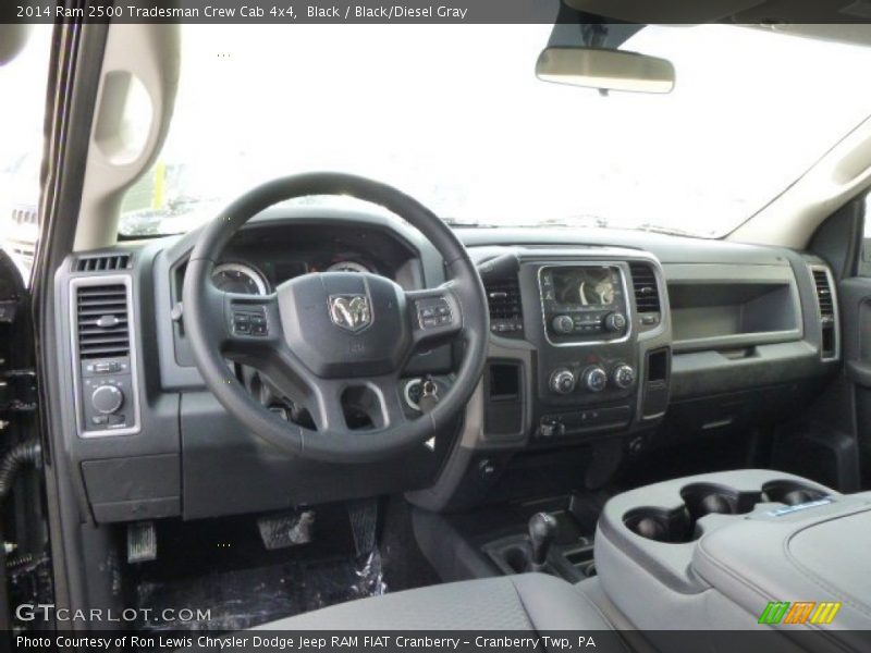 Black / Black/Diesel Gray 2014 Ram 2500 Tradesman Crew Cab 4x4