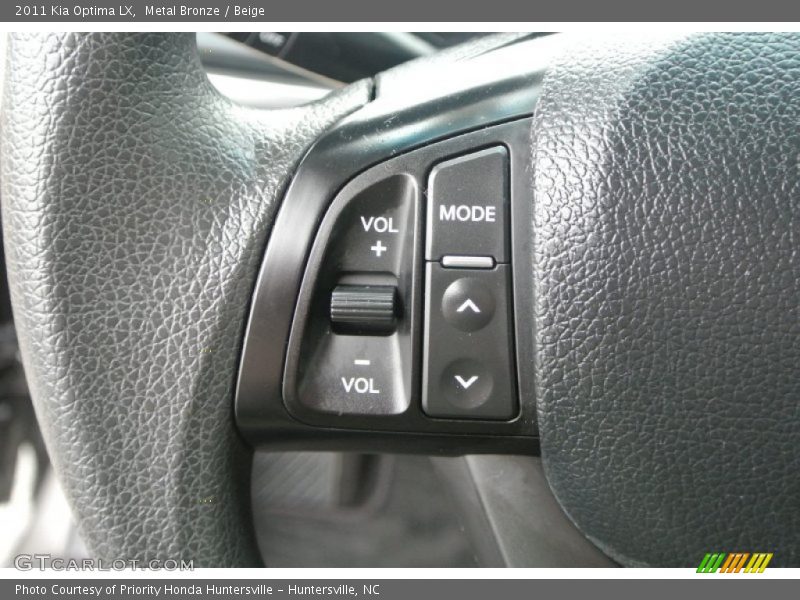 Metal Bronze / Beige 2011 Kia Optima LX