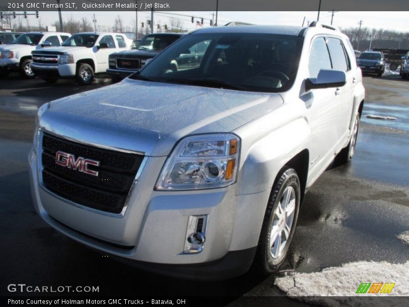 Quicksilver Metallic / Jet Black 2014 GMC Terrain SLT