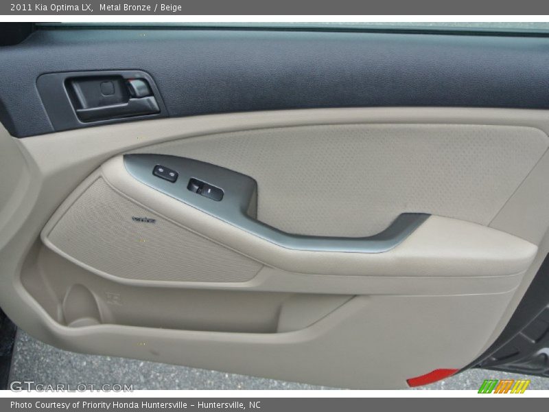 Metal Bronze / Beige 2011 Kia Optima LX