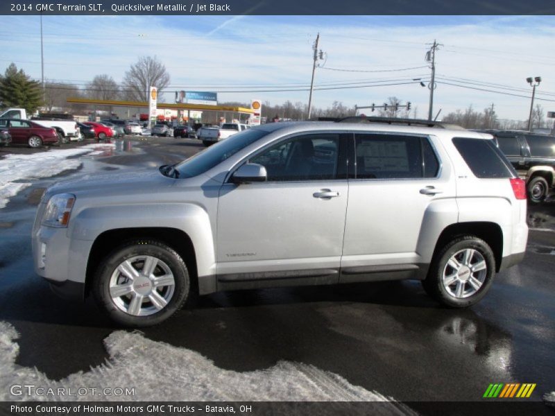 Quicksilver Metallic / Jet Black 2014 GMC Terrain SLT