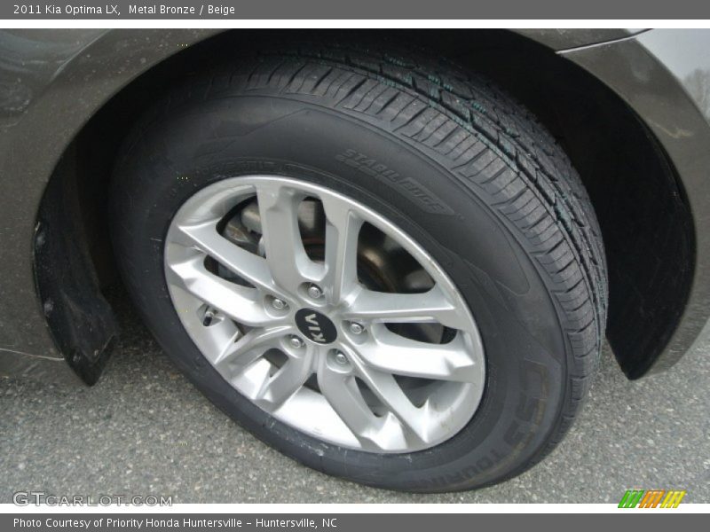 Metal Bronze / Beige 2011 Kia Optima LX
