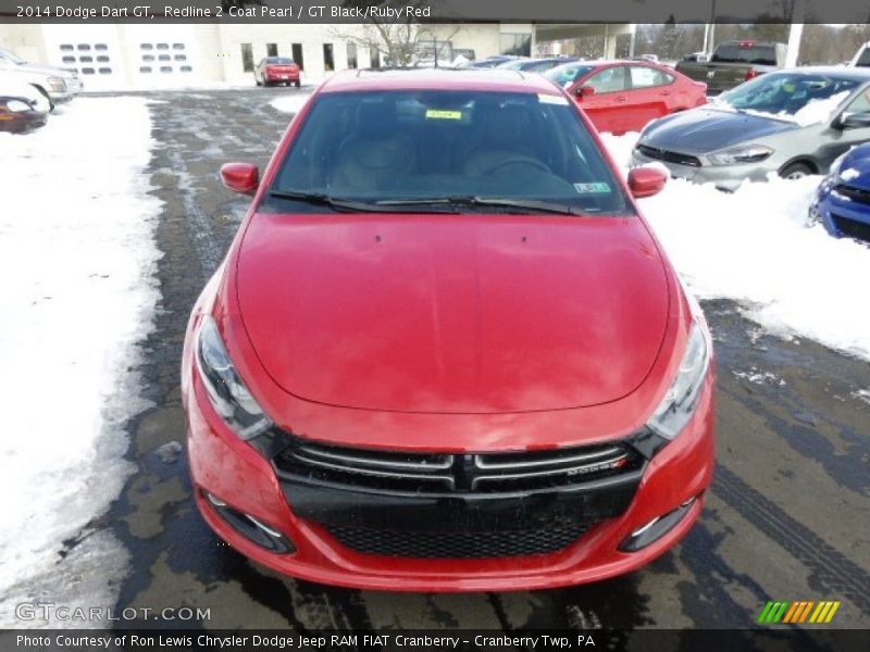 Redline 2 Coat Pearl / GT Black/Ruby Red 2014 Dodge Dart GT