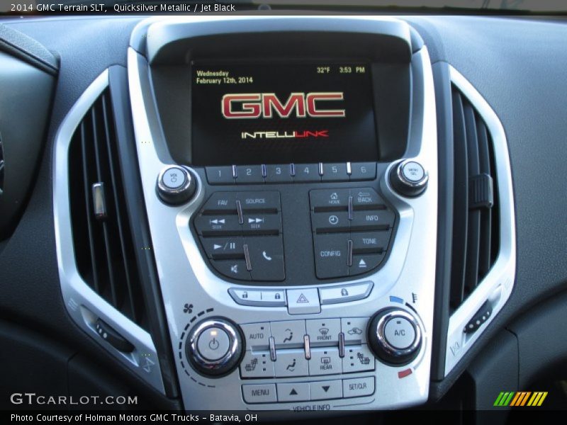 Quicksilver Metallic / Jet Black 2014 GMC Terrain SLT