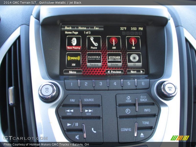 Quicksilver Metallic / Jet Black 2014 GMC Terrain SLT