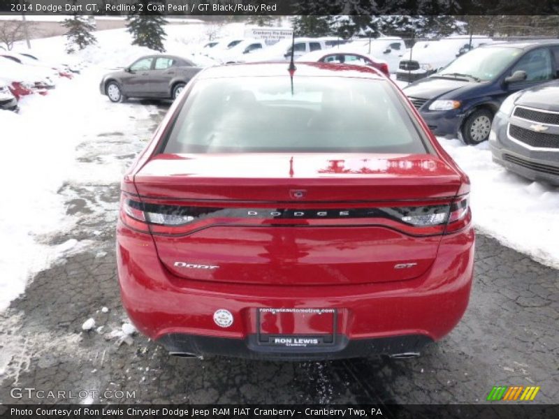 Redline 2 Coat Pearl / GT Black/Ruby Red 2014 Dodge Dart GT