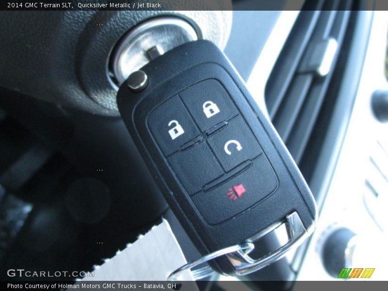 Quicksilver Metallic / Jet Black 2014 GMC Terrain SLT