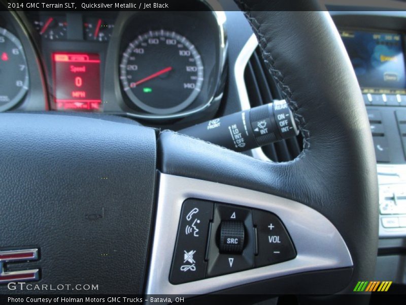 Quicksilver Metallic / Jet Black 2014 GMC Terrain SLT