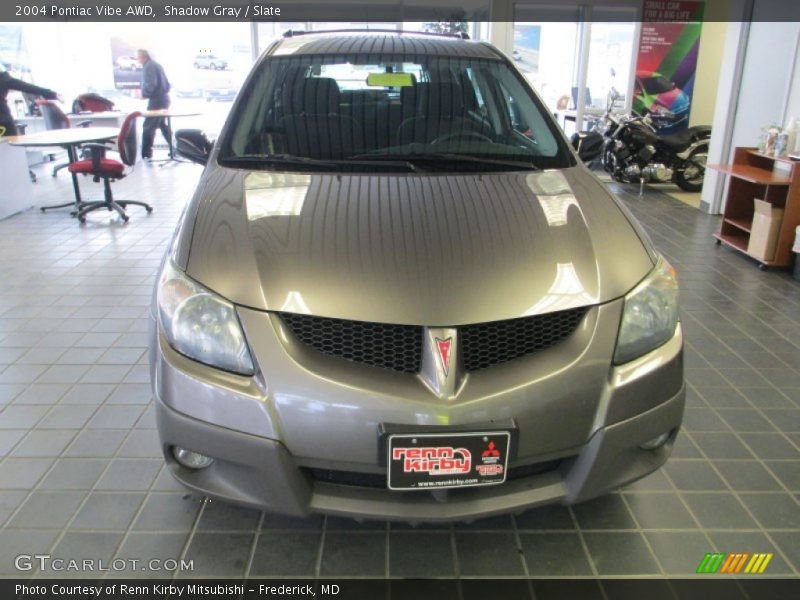 Shadow Gray / Slate 2004 Pontiac Vibe AWD