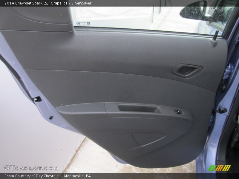 Grape Ice / Silver/Silver 2014 Chevrolet Spark LS