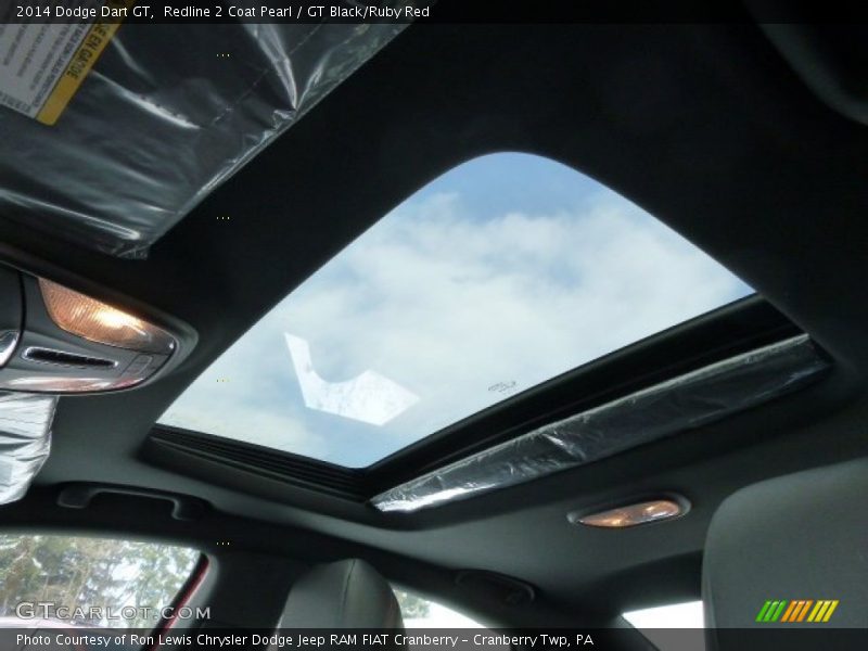 Redline 2 Coat Pearl / GT Black/Ruby Red 2014 Dodge Dart GT