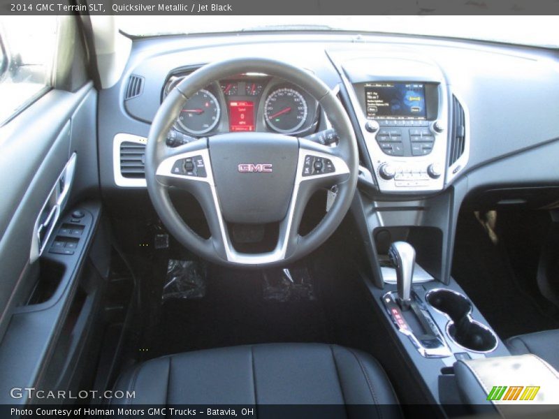 Quicksilver Metallic / Jet Black 2014 GMC Terrain SLT