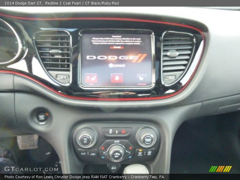 Redline 2 Coat Pearl / GT Black/Ruby Red 2014 Dodge Dart GT