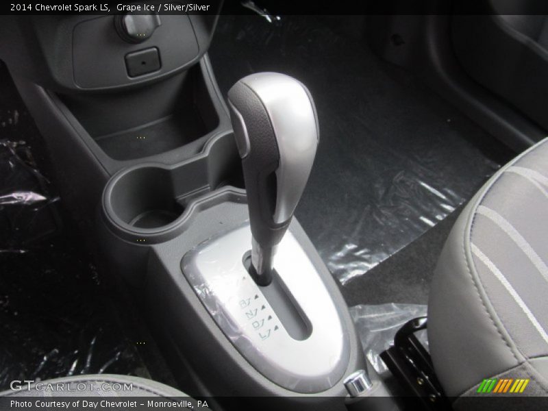 Grape Ice / Silver/Silver 2014 Chevrolet Spark LS