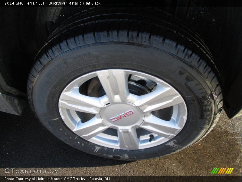 Quicksilver Metallic / Jet Black 2014 GMC Terrain SLT
