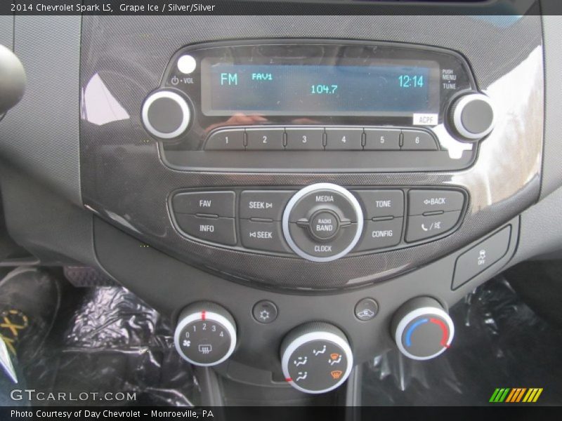 Grape Ice / Silver/Silver 2014 Chevrolet Spark LS