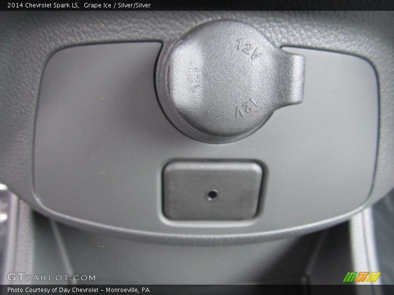 Grape Ice / Silver/Silver 2014 Chevrolet Spark LS