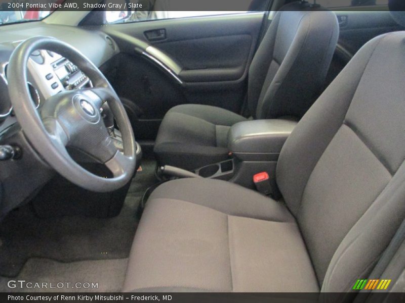 Shadow Gray / Slate 2004 Pontiac Vibe AWD