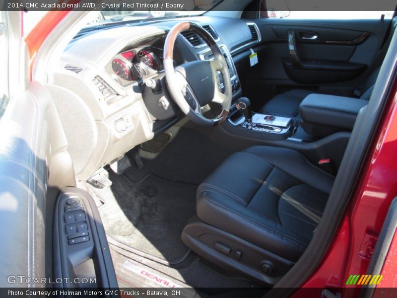 Crystal Red Tintcoat / Ebony 2014 GMC Acadia Denali AWD