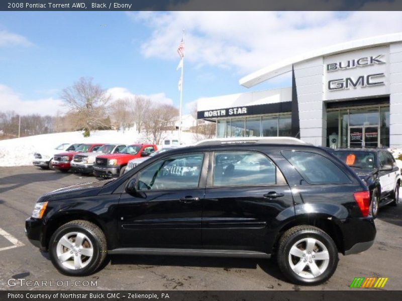 Black / Ebony 2008 Pontiac Torrent AWD